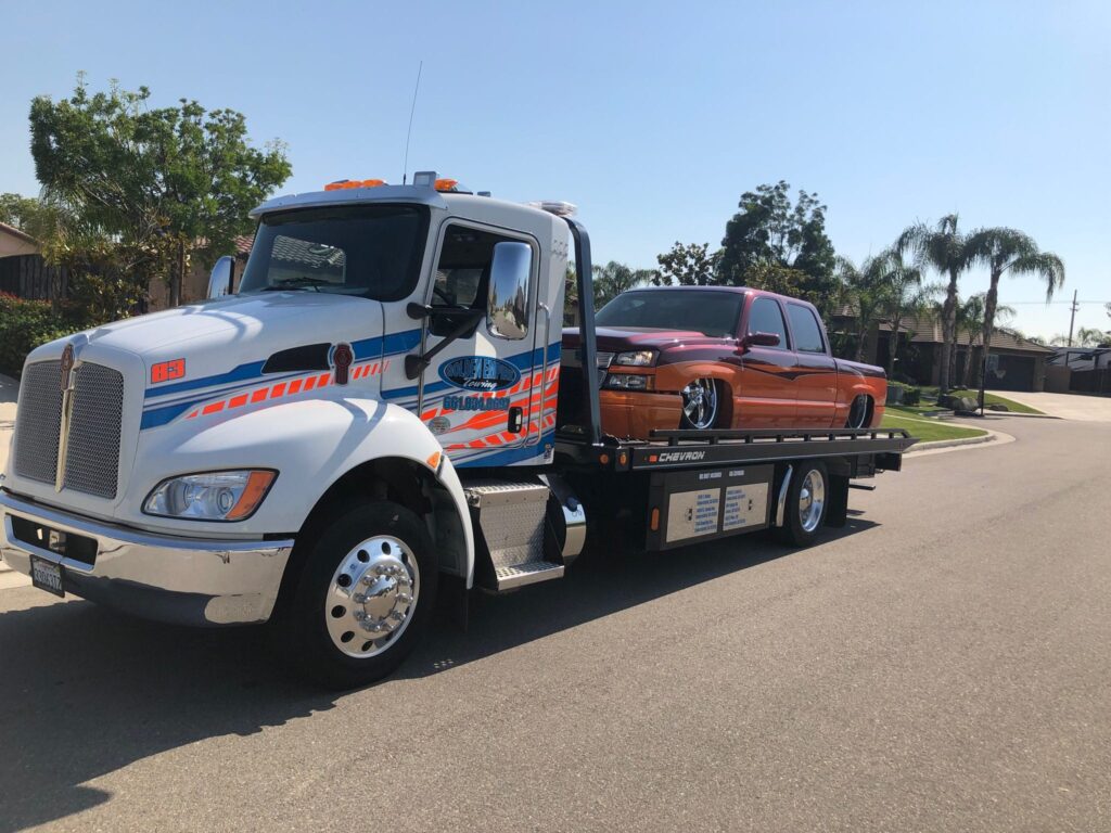 Professional Flatbed Towing Services in Bakersfield Golden Empire Towing